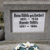 Ristits Axente 1887-1966 Herbert Anna 1895-1938 Grabstein